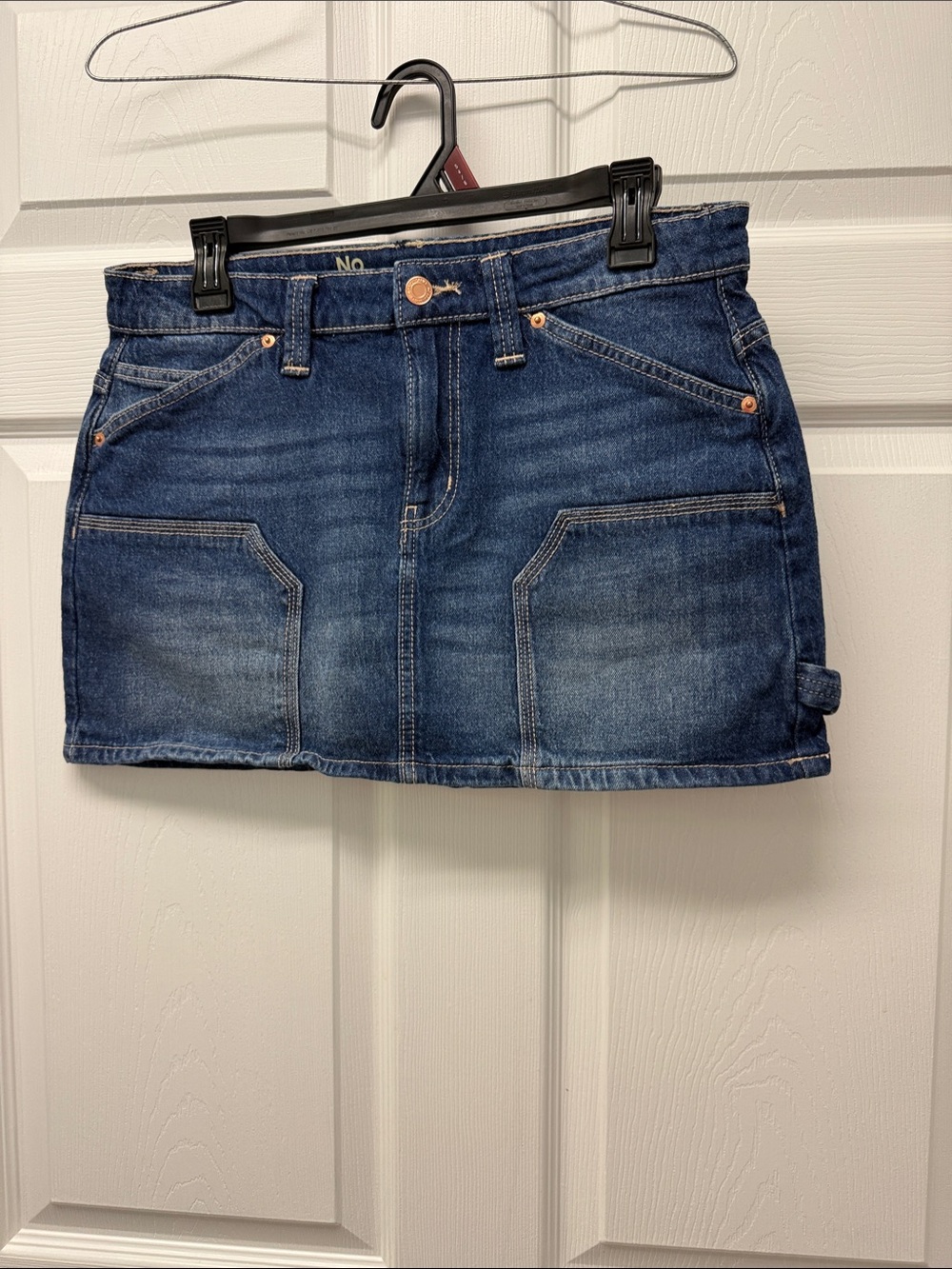 Low rise Denim Mini Skirt - Casual Everyday Style